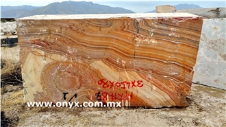 Multicolor Red Onyx Blocks