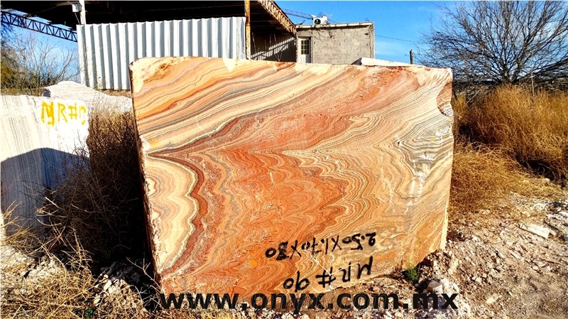 Multicolor Red Onyx Blocks