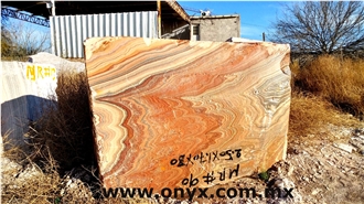 Multicolor Red Onyx Blocks