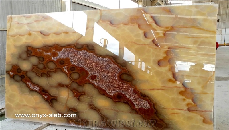 Red Dragon Onyx Slabs