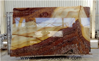 Red Dragon Onyx Slabs