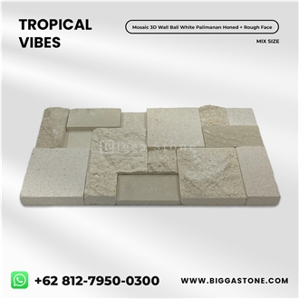 White Classic Palimanan Mosaic Tiles