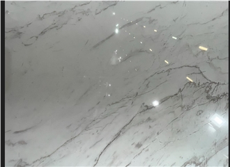 Areti White Marble Slab