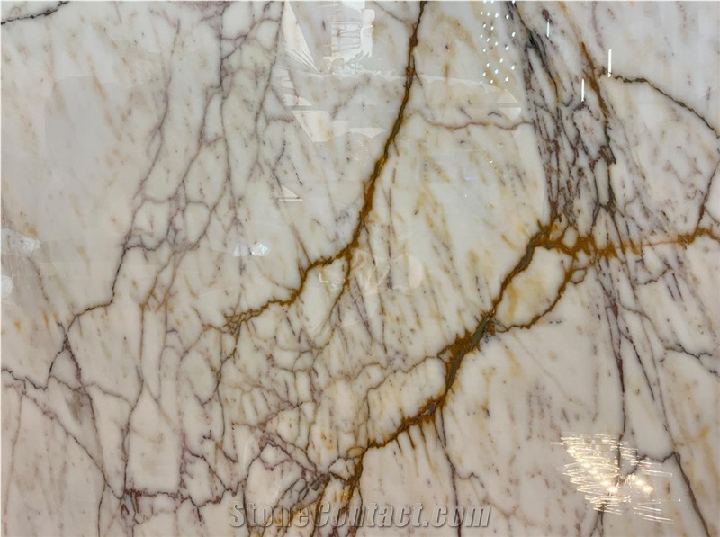 Bianca Foresta Marble Slab