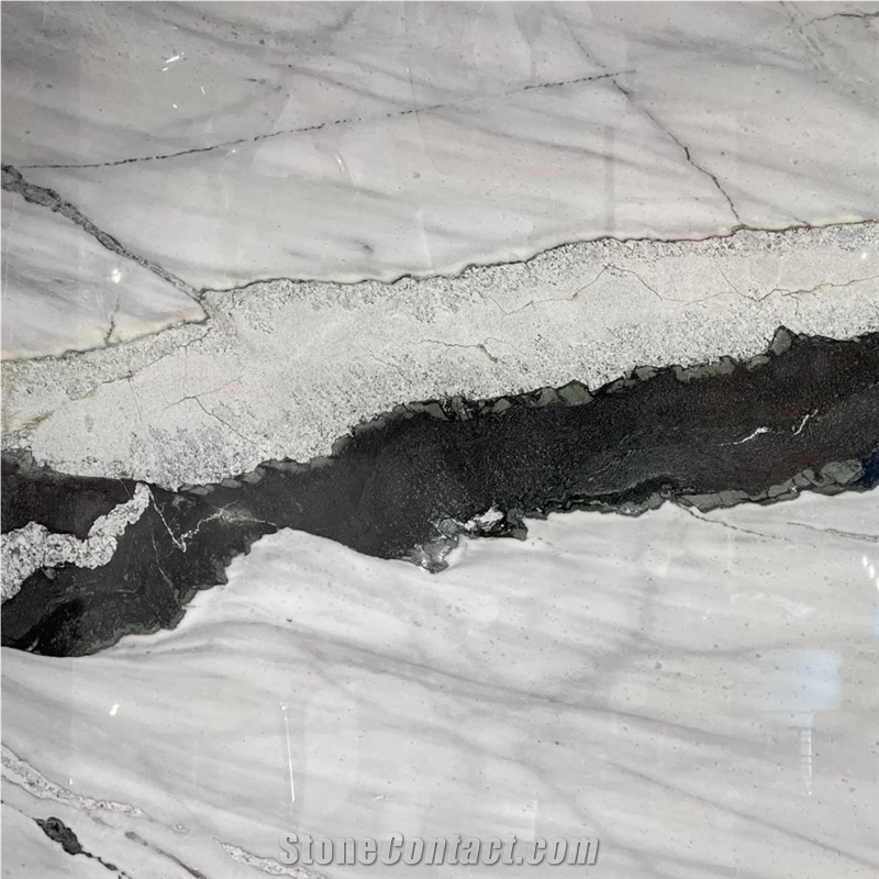 Black Swan Marble Tile