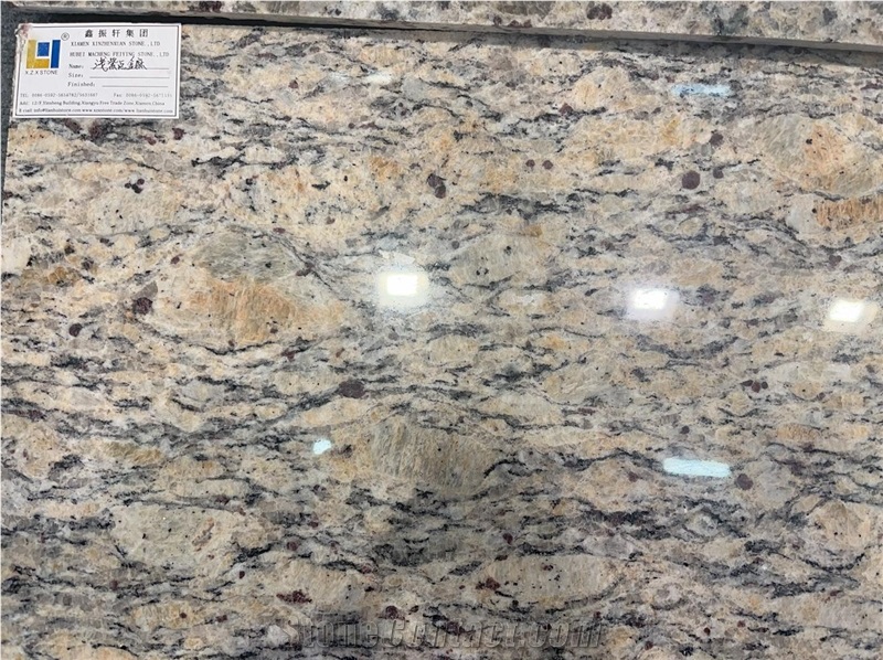 Butterfly Gold Granite Slab