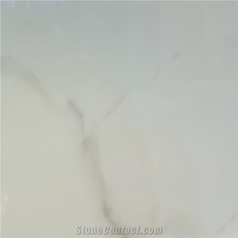 Calacatta Nano Glass Stone Tile