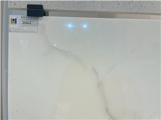 Calacatta Nano Glass Stone Slab