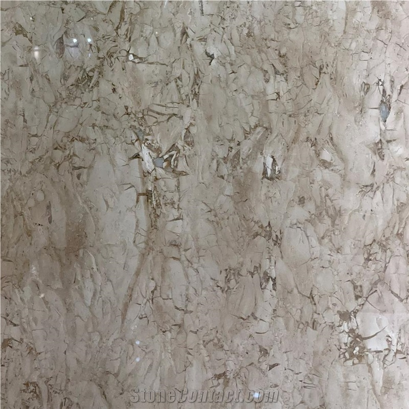 Claudia Cream Beige Marble Tile