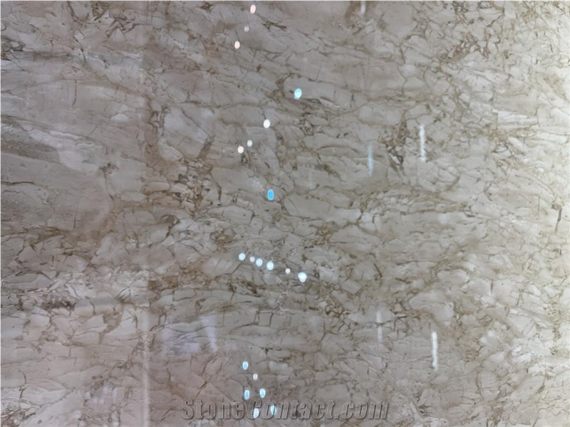 Claudia Cream Beige Marble Slab