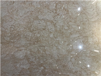 Claudia Cream Beige Marble Slab