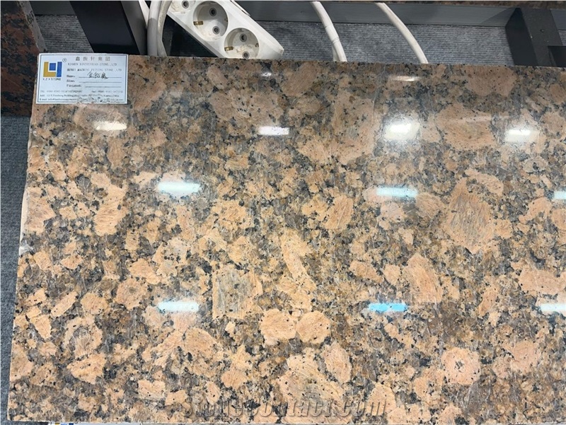 Giallo Fiorito Granite Slab