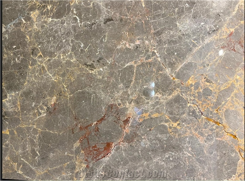 Ocros Grey Marble Slab