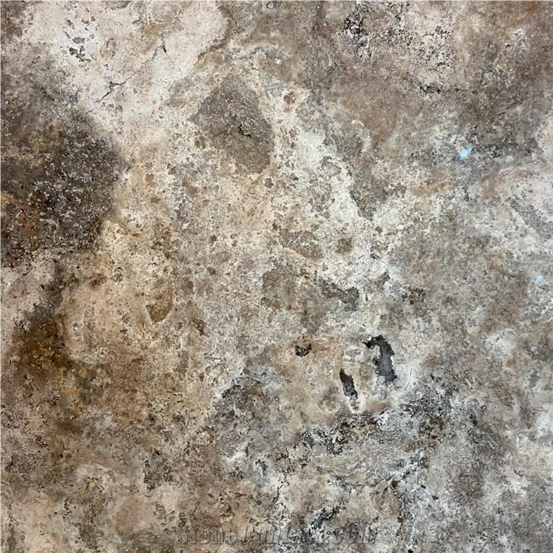 Silver Blue Travertine Tile