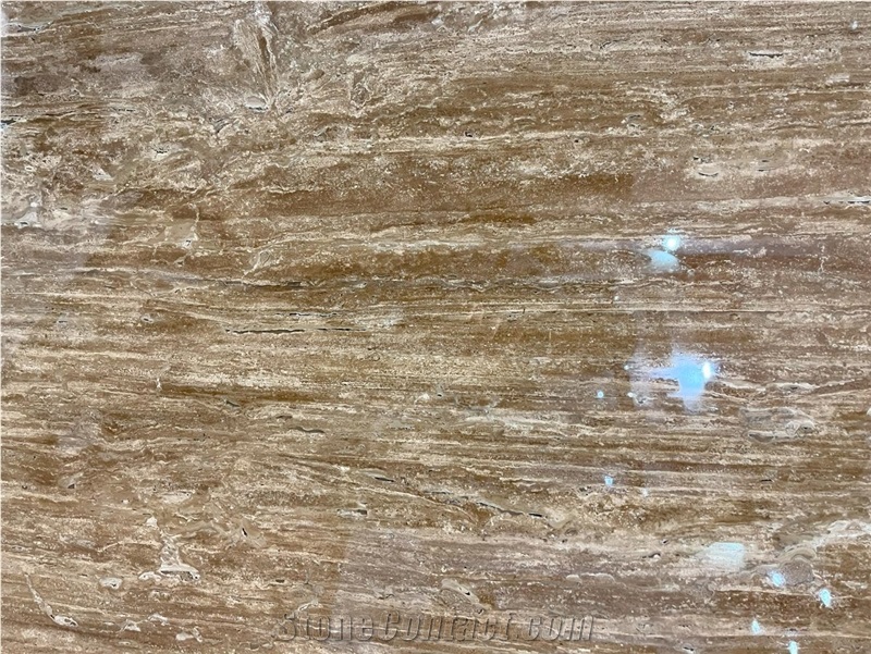 Turkey Chocolate Travertine Slab