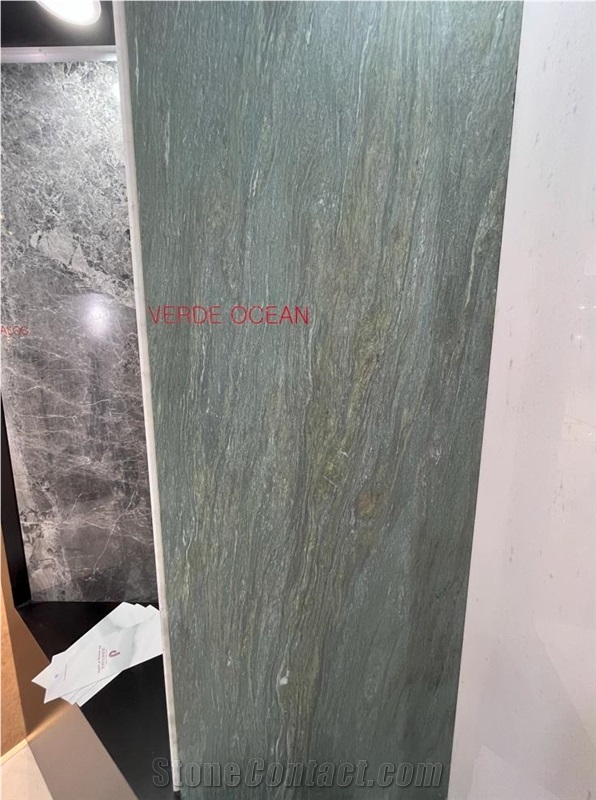 Verde Ocean Marble Slab