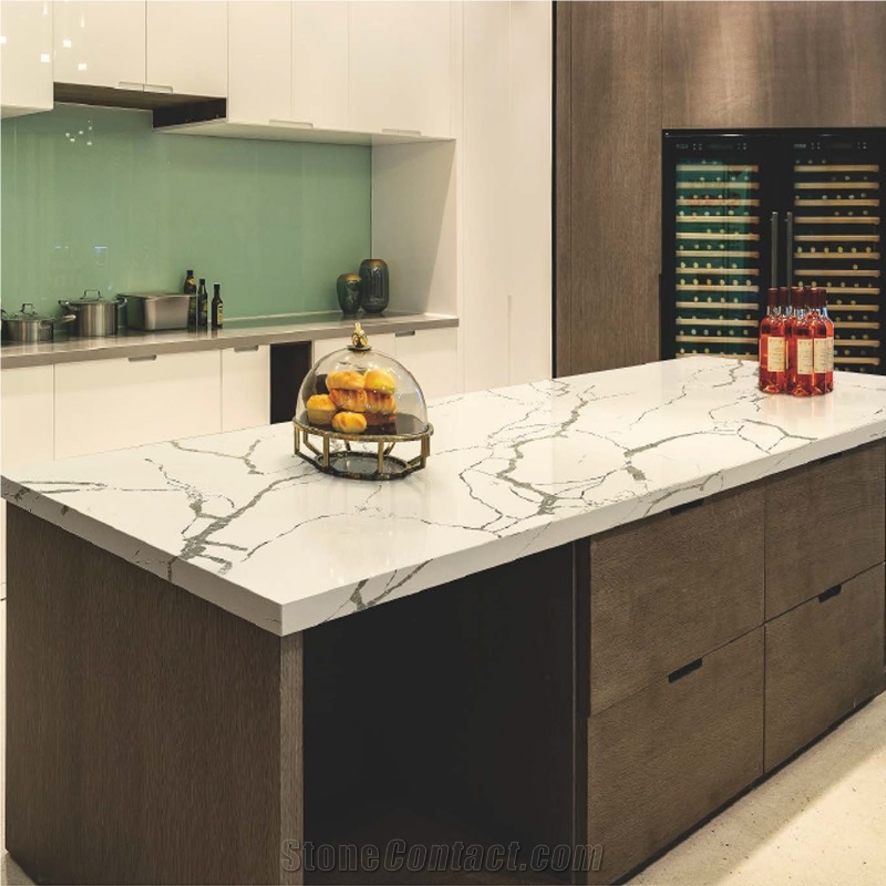 Calacatta Engineered Artificial Stone Quartz Slabs