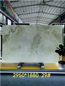 Iran Light Green Onyx Slabs