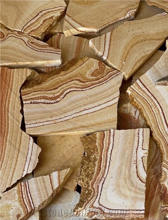Rainbow Natural Sandstone Flagstone