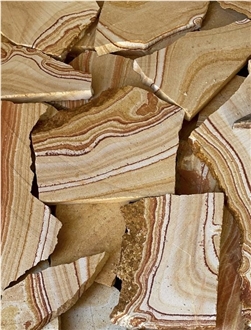 Rainbow Natural Sandstone Flagstone
