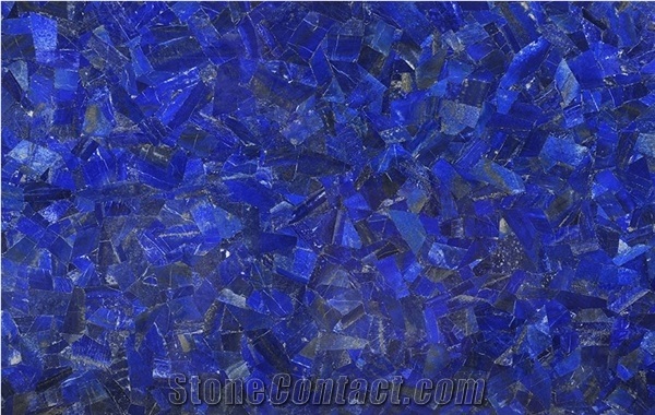 Lapis Lazuli Gemstone Slabs, Semiprecious Stone Slabs