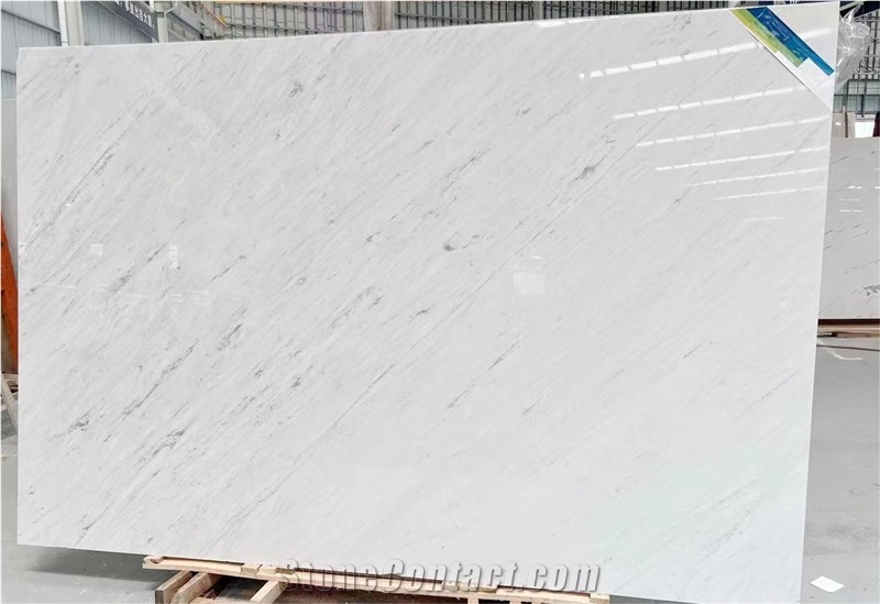 Greece Polaris Bianco White Tiles Slab