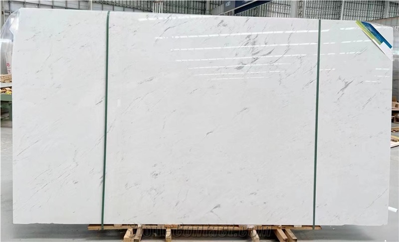 Greece Polaris Bianco White Tiles Slab