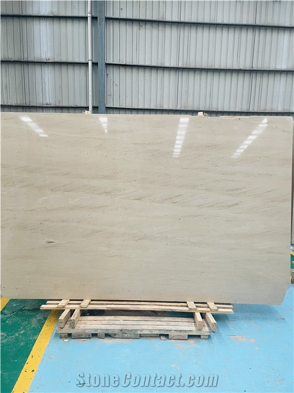 Portugua Beige Moca Cream Limestone Slabs