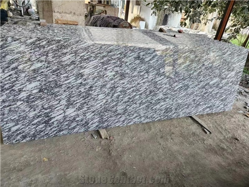 Snowdrop Granite Slabs Tiles