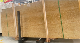 Turkey Gold Imperial Marble Slabs Polished Floor Wall