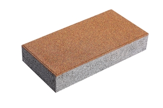 Sandbased Water Permeable Paver-Apricot Yellow Pavement