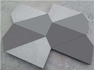Sandbased Water Permeable Paver-Color Pattern Pavement