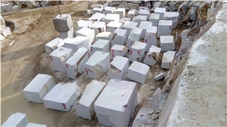 Milas Sedef White Marble Blocks