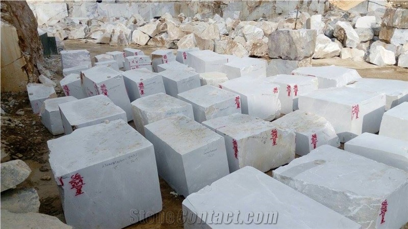Milas Sedef White Marble Blocks