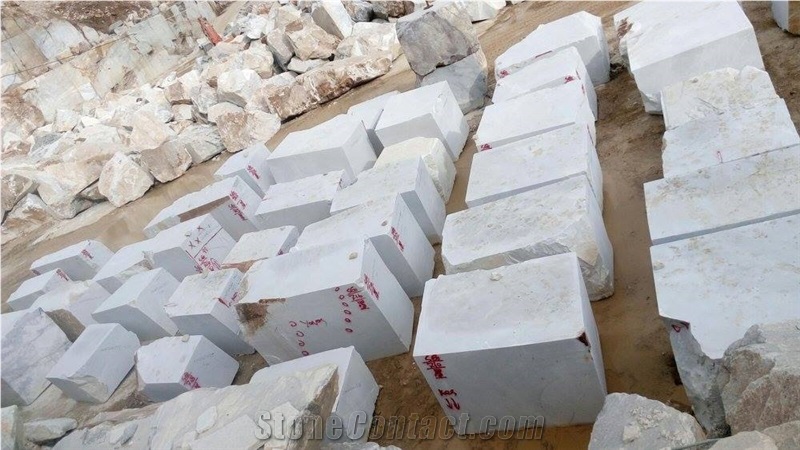 Milas Sedef White Marble Blocks