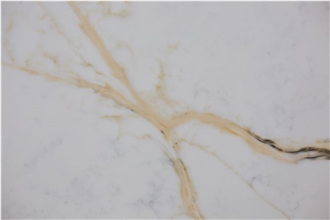 Calacatta Gold Quartz Slabs For Wall