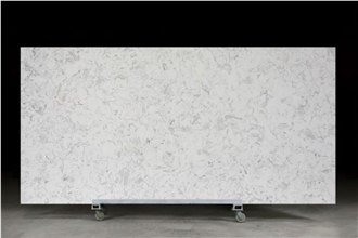 Carrara White Quartz Slabs For Wall Cladding Flooring Tiles