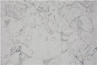 Carrara White Quartz Slabs For Wall Cladding Flooring Tiles