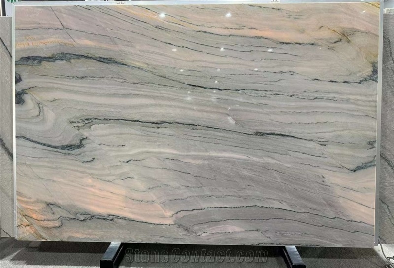 Aquarella Quartzite Slabs For Wall Cladding Flooring