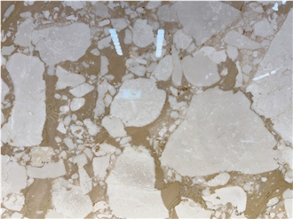 Arabescato Beige Marble Slab Tiles