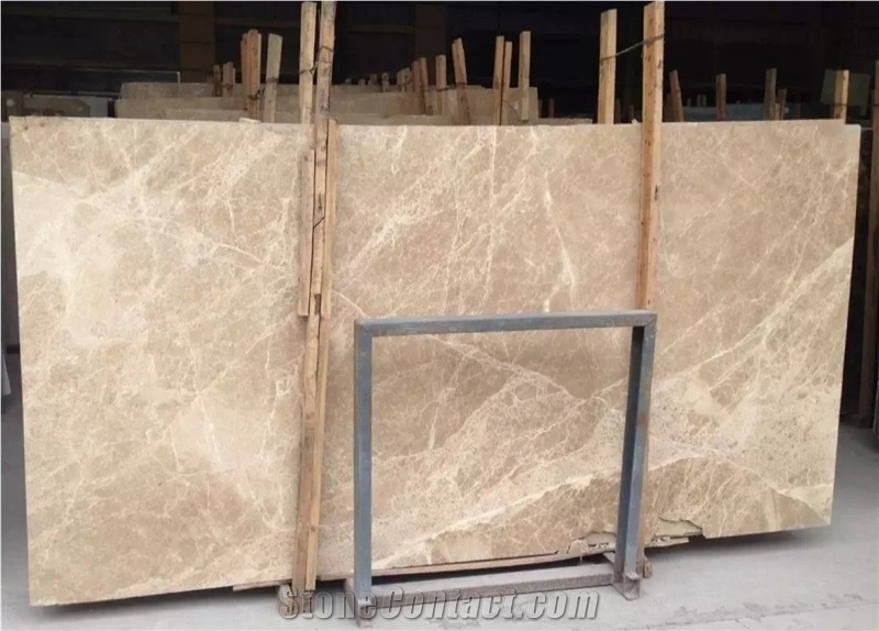 Natural Decor Stone Emperador Light Marble Slab For Tiles