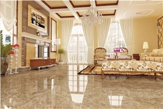 Natural Decor Stone Emperador Light Marble Slab For Tiles