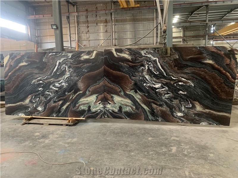 Verde Luana Marble Slabs