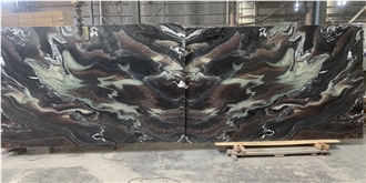 Verde Luana Marble Slabs