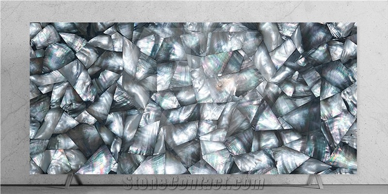 Black Mop Semiprecious Slabs