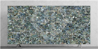 Green Abelone Semiprecious Stone Slabs