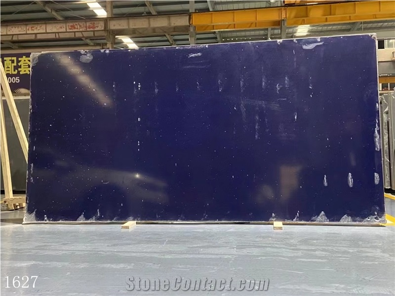 Blue Quartz Big Slab Hotel Project Tile Use Quartz Tiles