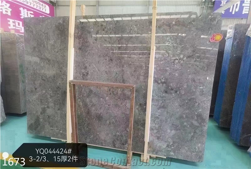 Baltic Gray Marble Slabs Afyon Grey Interior Floor Use