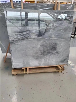Himalayan Gray Marble Tiles Bardiglio Carrara Nuvolato Slab