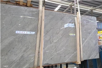 Himalayan Gray Marble Tiles Bardiglio Carrara Nuvolato Slab